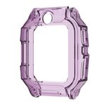 Per Xiaotiancai Z6P Half Coverage Hollow TPU Watch Custodia protettiva (viola trasparente)