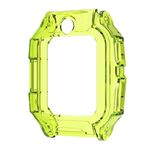 Per Xiaotiancai Z6P Half Coverage Hollow TPU Watch Custodia protettiva (verde fluorescente)