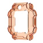 Per Xiaotiancai Z7S Half Coverage Hollow TPU Watch Custodia protettiva (arancione trasparente)