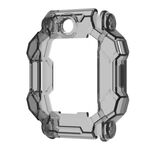 Per Xiaotiancai Z7S Half Coverage Hollow TPU Watch Custodia protettiva (nero trasparente)