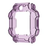 Per Xiaotiancai Z7S Half Coverage Hollow TPU Watch Custodia protettiva (viola trasparente)
