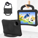 For Redmi Pad SE 8.7 2024 Handle Football Shaped EVA Shockproof Tablet Case(Black)