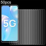 Per Wiko Hi Enjoy 70 50 pezzi 0,26 mm 9H 2,5D Pellicola in vetro temperato