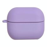 Per Samsung Galaxy Buds3 / 3 Pro Custodia protettiva per auricolari in PC satinato tinta unita (viola)