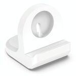 Per Google Pixel Watch 3 41/45mm Smart Watch Supporto di ricarica in silicone (bianco)