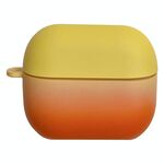 Per Samsung Galaxy Buds3 / 3 Pro PC Gradient Frosted Custodia protettiva per auricolari (giallo sfumato)