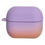 Per Samsung Galaxy Buds3 / 3 Pro PC Gradient Frosted Custodia protettiva per auricolari (viola sfumato)