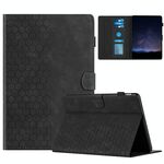 Per Amazon Kindle Paperwhite 2021 Custodia per tablet intelligente in pelle goffrata a nido d'ape (nera)