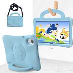 Custodia per tablet antiurto in EVA a forma di pallone da calcio per Honor Pad X9 (azzurro chiaro)