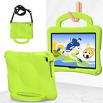 For Honor Pad X8 / X8 Lite 10.1 Handle Football Shaped EVA Shockproof Tablet Case(Grass Green)