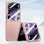 Per Xiaomi Mix Flip Custodia per telefono antiurto con PC integrato Skin Feel (rosa)