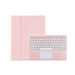 Per Xiaomi Redmi Pad Pro 12.1 A0N11-A Tastiera Bluetooth staccabile Custodia per tablet in pelle di agnello TPU con touchpad (rosa bianco)