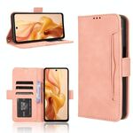 Per Ulefone Note 18 Ultra Skin Feel Calf Texture Card Slots Custodia per telefono in pelle (rosa)