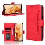 Per Ulefone Note 18 Ultra Skin Feel Calf Texture Card Slots Custodia per telefono in pelle (rosso)