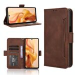 Per Ulefone Note 18 Ultra Skin Feel Calf Texture Card Slots Custodia per telefono in pelle (marrone)