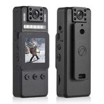 S6 1080P 1.54 pollici IPS Screen Multi-funzione Videoregistratore con visione notturna a infrarossi (Nero)