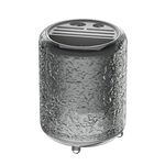 Mensola girevole da cucina multifunzionale per coltelli e bacchette (grigio trasparente)