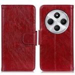 Per Redmi 14C 4G Custodia per telefono in pelle con texture Nappa orizzontale (rosso)