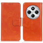 Per Redmi 14C 4G Custodia per telefono in pelle con texture Nappa orizzontale (arancione)