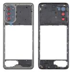 Per Motorola Moto G52 Cornice centrale originale (nero)