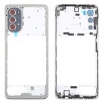 Per Motorola Moto G52 Cornice centrale originale (argento)