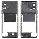 Per Motorola Moto G72 Cornice centrale originale (nero)