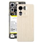 Per Motorola Moto X50 Ultra Cover posteriore batteria originale (legno)