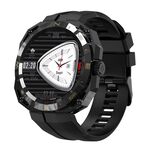 E25 Smart Watch con schermo a colori da 1,43 pollici, supporto monitoraggio della frequenza cardiaca / monitoraggio della pressione sanguigna (nero)