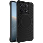 Per Xiaomi 14T Pro IMAK UC-6 Series Custodia morbida per telefono Manbo Frosting (nero)