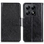 Per Xiaomi 14T Custodia per telefono in pelle con texture Nappa orizzontale (nero)
