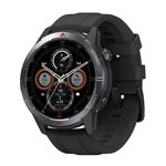 Zeblaze Stratos 3 Ultra 1.43 pollici Schermo Robusto Sportivo da Esterno GPS Smart Watch (Nero Spaziale)