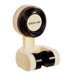 Supporto per doccia a ventosa, girevole per bagno, supporto per spruzzatore per doccia regolabile (crema)