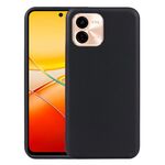 Per vivo Y37 Pro Custodia in TPU per telefono (Nero)