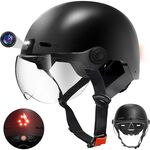 M6 1080P HD Camera Recorder Casco da ciclismo intelligente, dimensioni: 54-63 cm (nero)