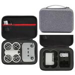 Per DJI Neo Fly More Combo Borsa da trasporto Scatola protettiva (grigio + interno nero)