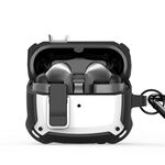Per Samsung Galaxy Buds3 / 3 Pro DUX DUCIS SECH Series Earbuds Box Custodia protettiva (bianco)