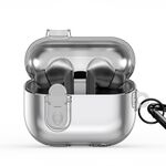 Per Samsung Galaxy Buds3 / 3 Pro DUX DUCIS SECI Series Earbuds Box Custodia protettiva (trasparente)