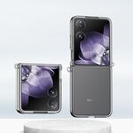 Per Xiaomi Mix Flip Gradient Color Skin Feel PC Custodia antiurto a copertura totale per telefono cellulare (trasparente)