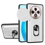 Per OPPO Reno12 F 5G Global Sliding Camshield TPU+PC Custodia per telefono con slot per schede (bianco)