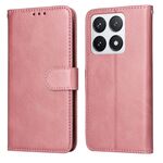Per Xiaomi 14T Pro Classic Calf Texture Custodia in pelle Flip per telefono (oro rosa)