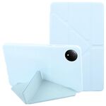 Per Xiaomi Redmi Pad SE 8.7 Custodia in silicone con deformazione in pelle per tablet (blu cielo)