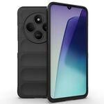 Per Redmi 14C 4G Global Magic Shield TPU + Custodia in flanella per telefono (nero)