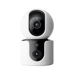 Originale Xiaomi Smart Camera C300 Dual Lens Edition 3MP Supporto rilevamento AI, spina USA (bianco)