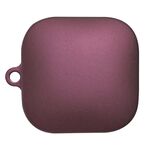 Per Redmi Buds 6 Active Edition Custodia protettiva rigida in PC satinato per auricolari Bluetooth (rosso vino)