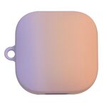 Per Redmi Buds 6 Active Edition Custodia protettiva per auricolari Bluetooth in PC rigido satinato sfumato (viola arancione)