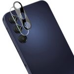 Per Samsung Galaxy A16 5G imak Pellicola per obiettivo in vetro integrato ad alta definizione Versione nera
