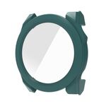 Per Garmin Fenix ​​8 AMOLED / 8 MIP 51mm Pellicola in vetro temperato Custodia protettiva per orologio PC integrata (verde)