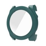 Per Garmin Fenix ​​8 AMOLED 43mm Pellicola in vetro temperato Custodia protettiva per orologio PC integrata (verde)