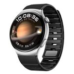 Cinturino universale magnetico in silicone per orologio da 22 mm (nero)