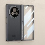 Custodia antiurto per telefono con cerniera magnetica integrata GKK per Honor Magic V3 AG Phantom (nero)